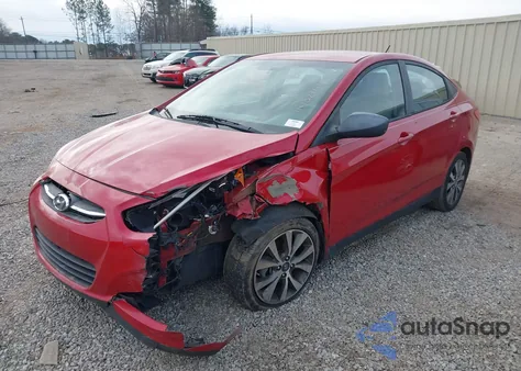 2017 Hyundai Accent Value Edition из США, поврежденный, VIN KMHCT4AE8HU277632